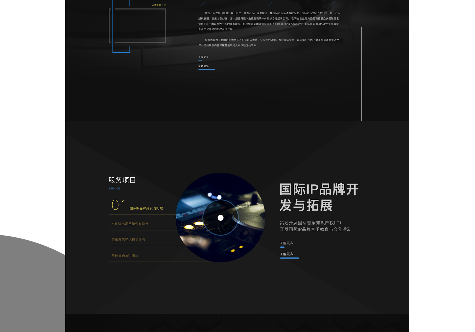華人音樂(lè )網(wǎng)站案例 官網(wǎng)案例